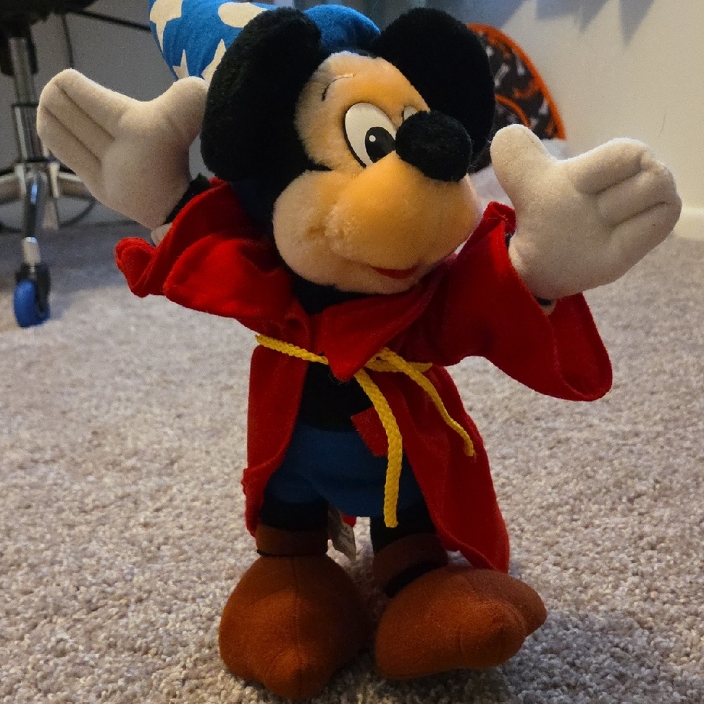 Disney Mickey Mouse Sorcerer Plush